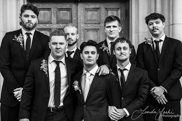 Wedding Party-B&W-23