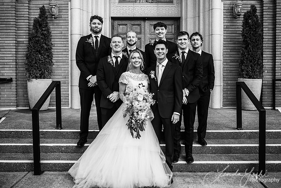 Wedding Party-B&W-14