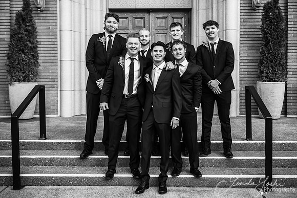 Wedding Party-B&W-20