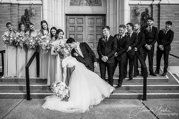 Wedding Party-B&W-3