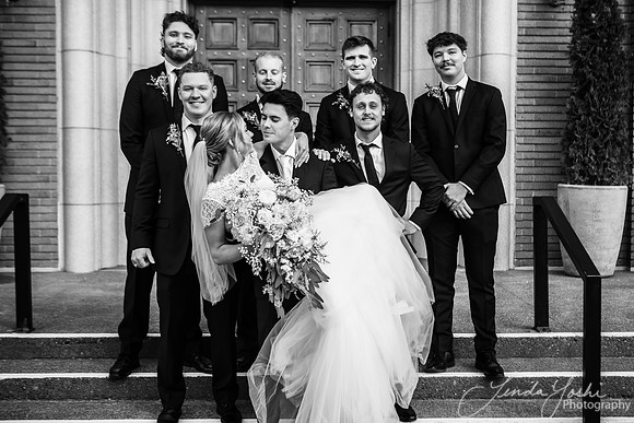 Wedding Party-B&W-26