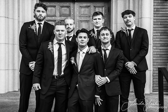 Wedding Party-B&W-24